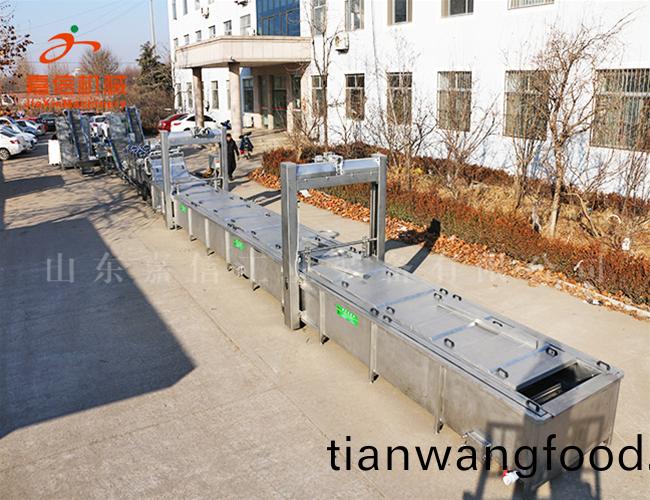 龍蝦蒸(zheng)煑生産線(xiàn)(xian)