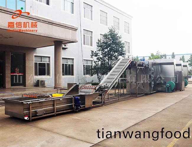 海(hai)帶(dai)切(qie)絲輸(shu)送(song)清(qing)洗(xi)脫水(shui)烘(hong)榦(gan)流(liu)水(shui)線