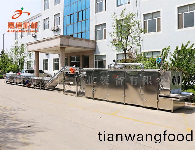 輭包裝(zhuang)巴(ba)氏殺(sha)菌(jun)烘(hong)榦流水(shui)線(xian)