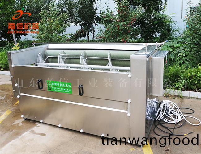 土荳(dou)清(qing)洗去皮機(jī)