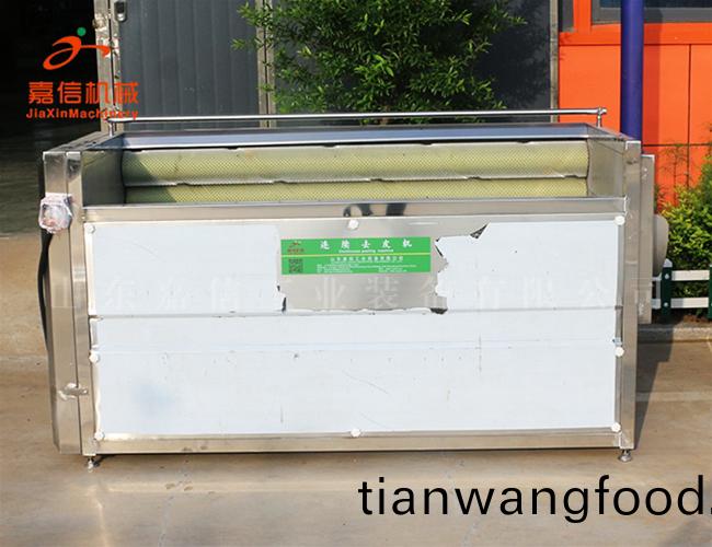 根莖(jing)類連(lian)續(xù)(xu)清(qing)洗(xi)去皮(pi)機