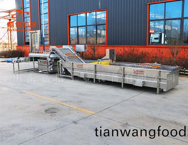 辢(la)椒清洗脫(tuo)水流(liu)水線