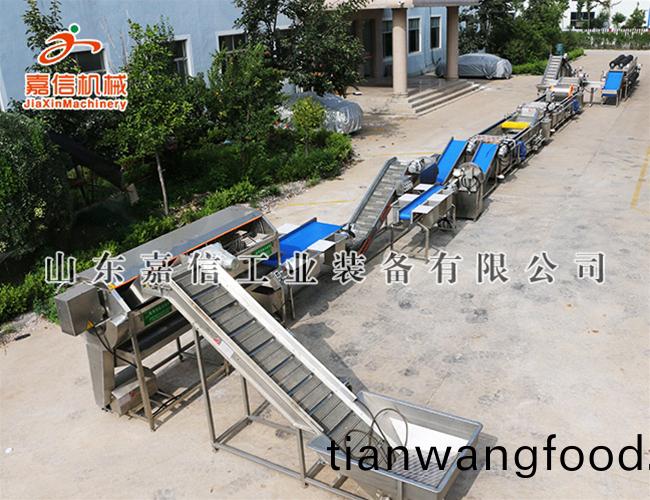 根莖類(lei)清(qing)洗(xi)風(fēng)榦流(liu)水(shui)線(xian)